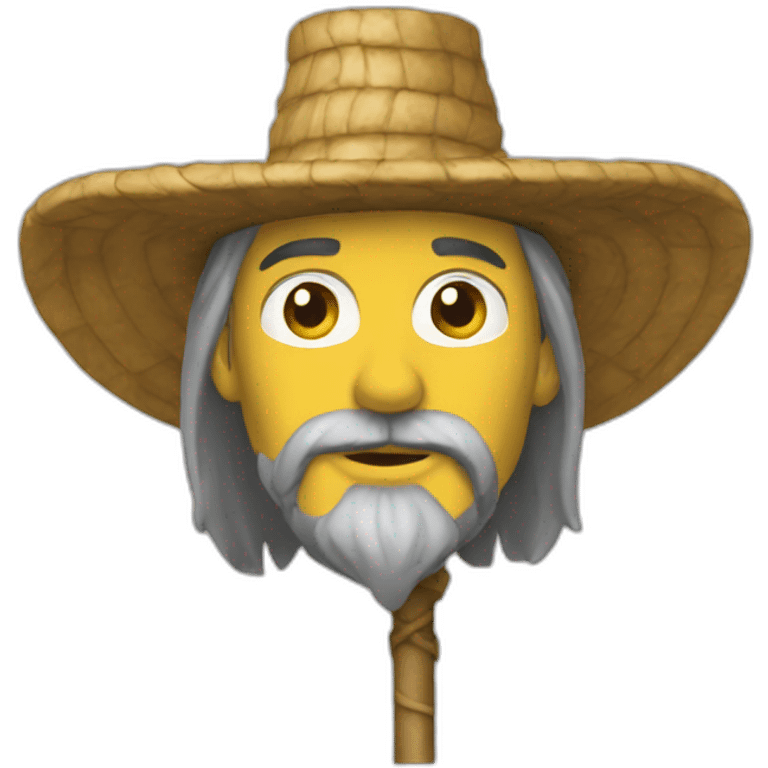 cara de quijote emoji