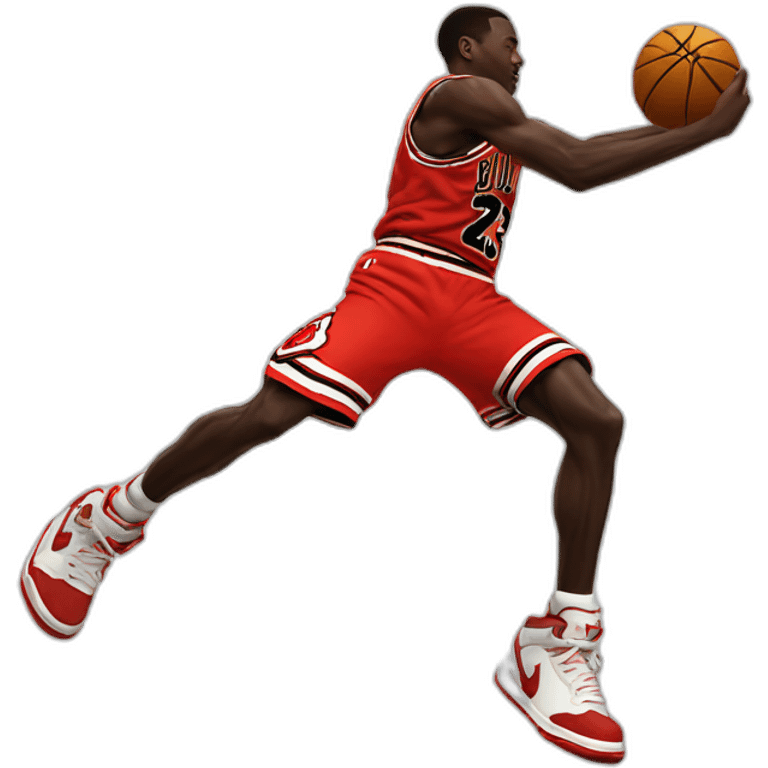 Air Jordan jump man logo emoji