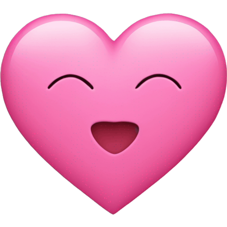 Pink heart emoji