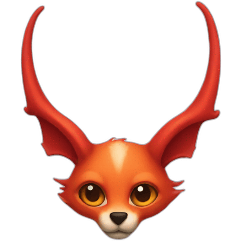 devil fox horns emoji