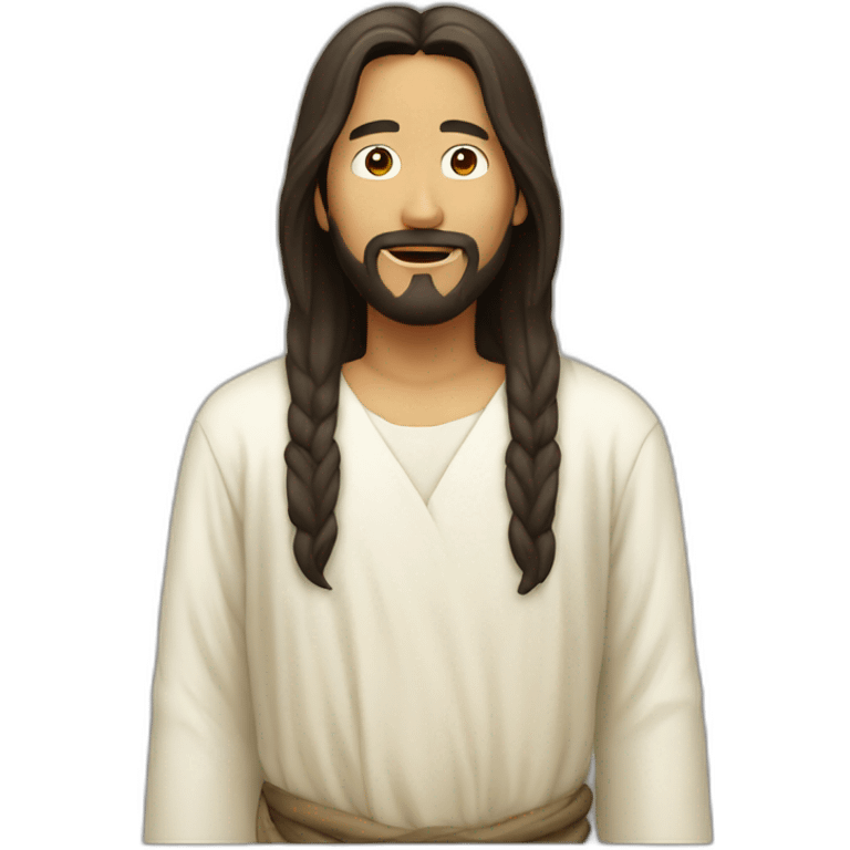 asian jesus emoji