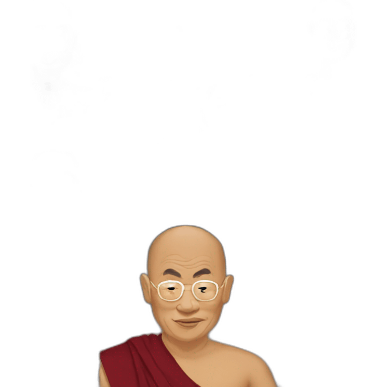 Sexy dalai lama emoji