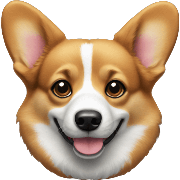 corgi with black back emoji