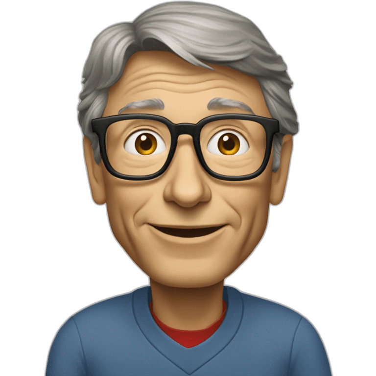 bill gates microsoft emoji