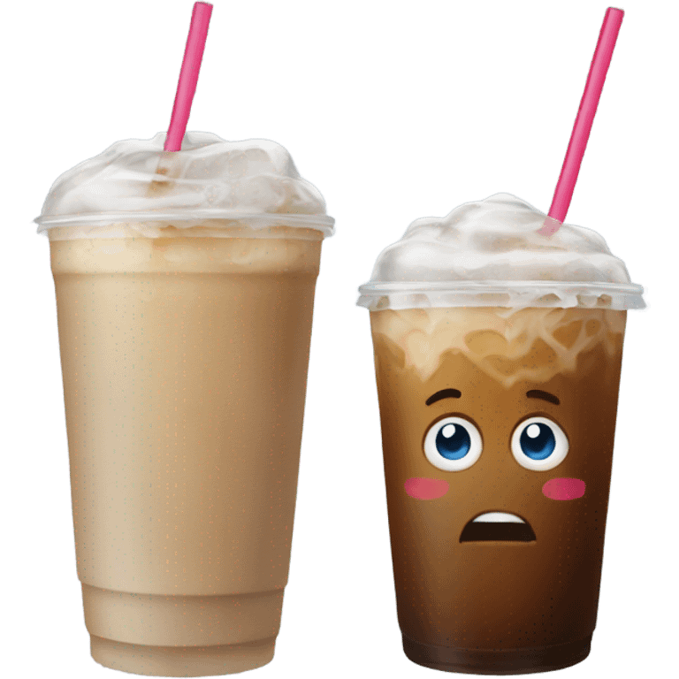 Iced coffe emoji