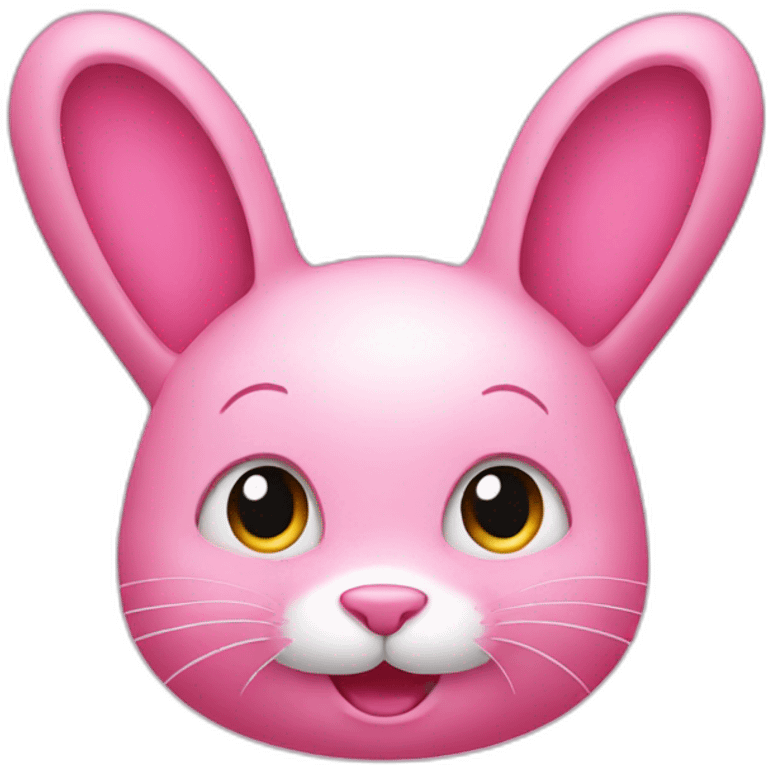 pink rabbit emoji