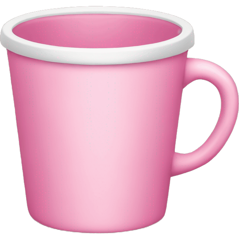 Pink cup emoji