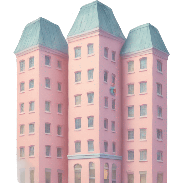 pastel buildings emoji