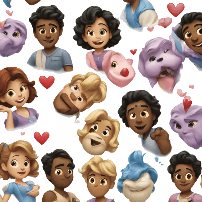 Disney heart  emoji