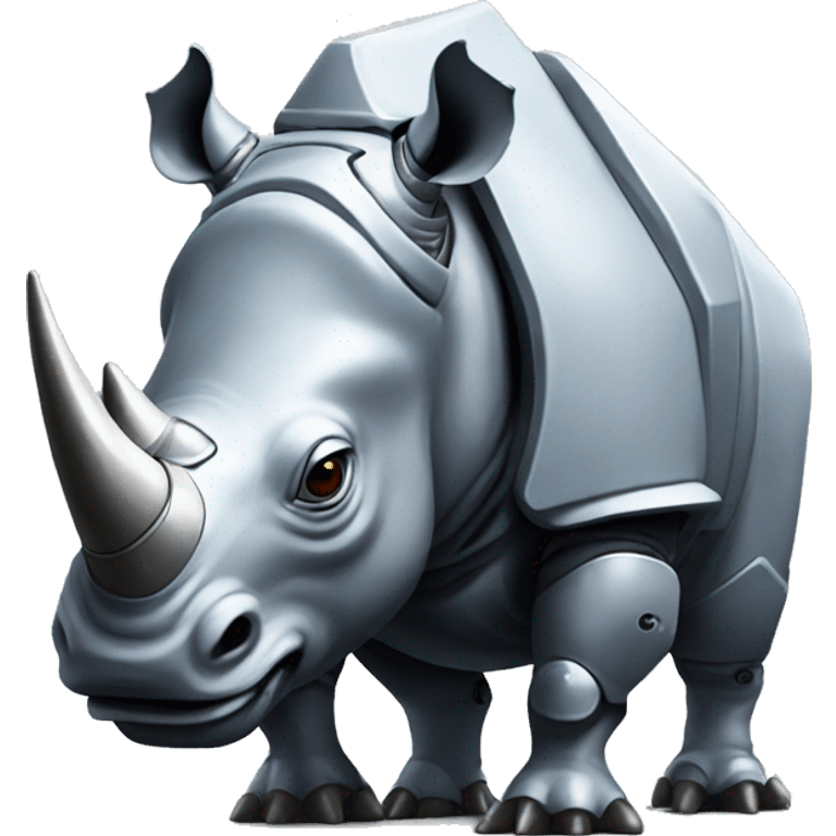 Robot Rhino emoji