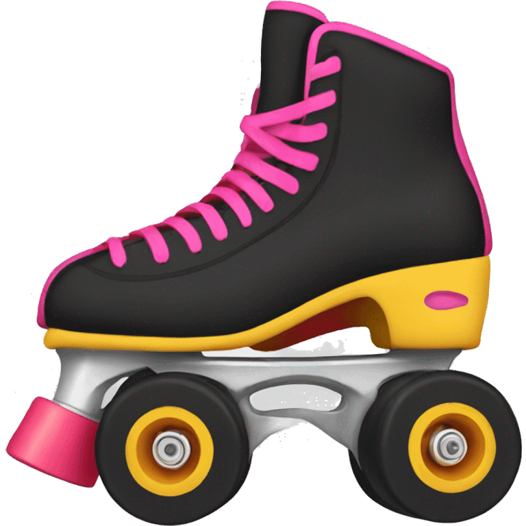 Hockey quad roller skate emoji