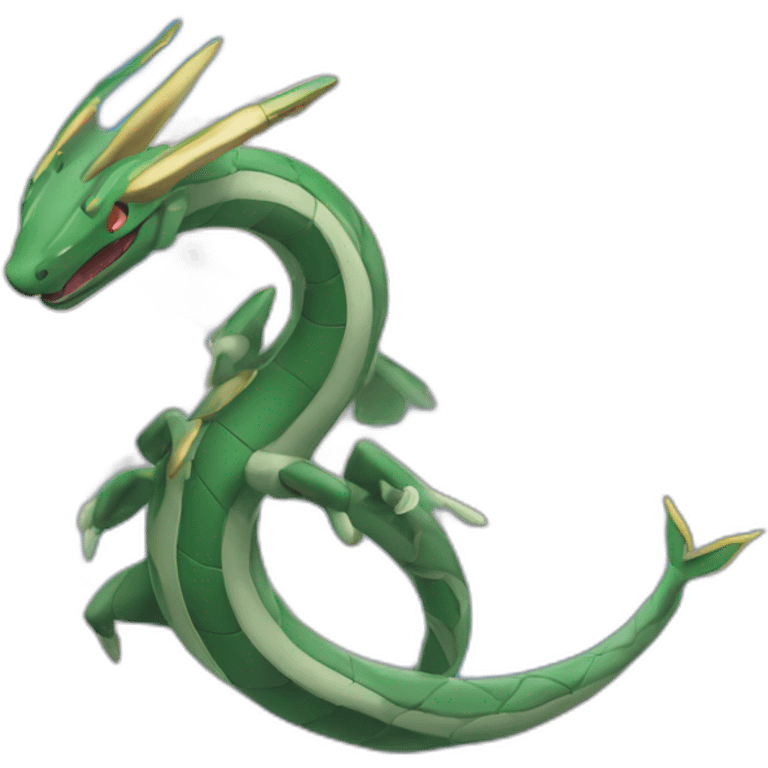 Rayquaza in the clouds emoji