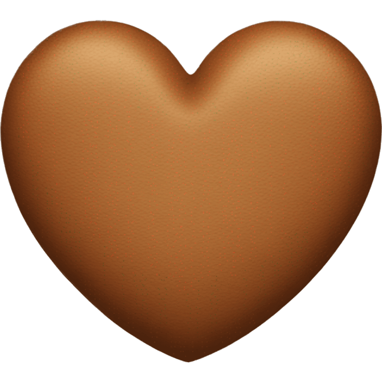 brown heart emoji