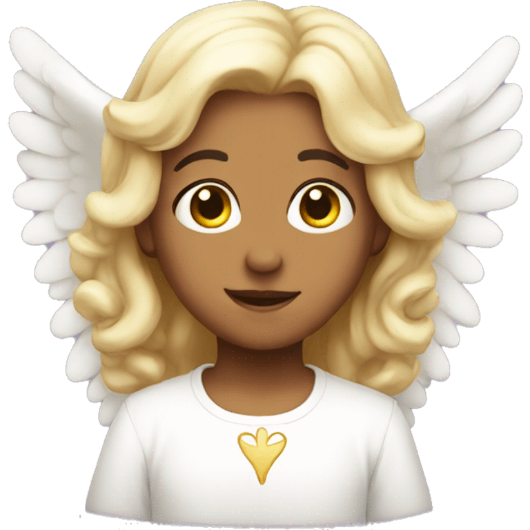 cute angel emoji