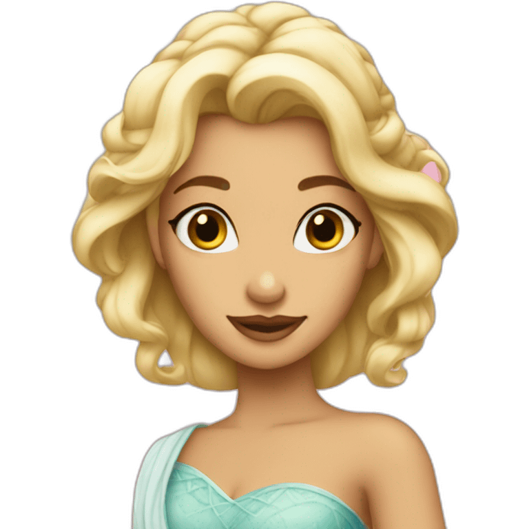 blonde Jasmine Princess emoji