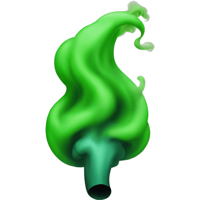 green smoke emoji