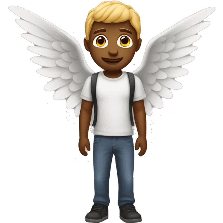 Human with wings emoji