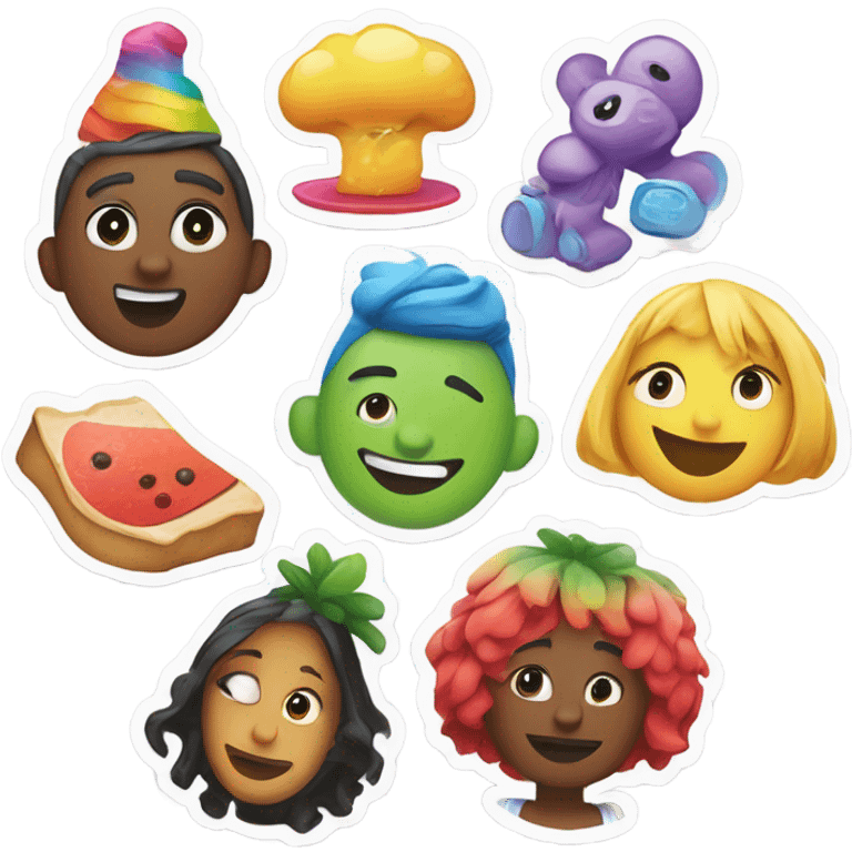 Stickers  emoji