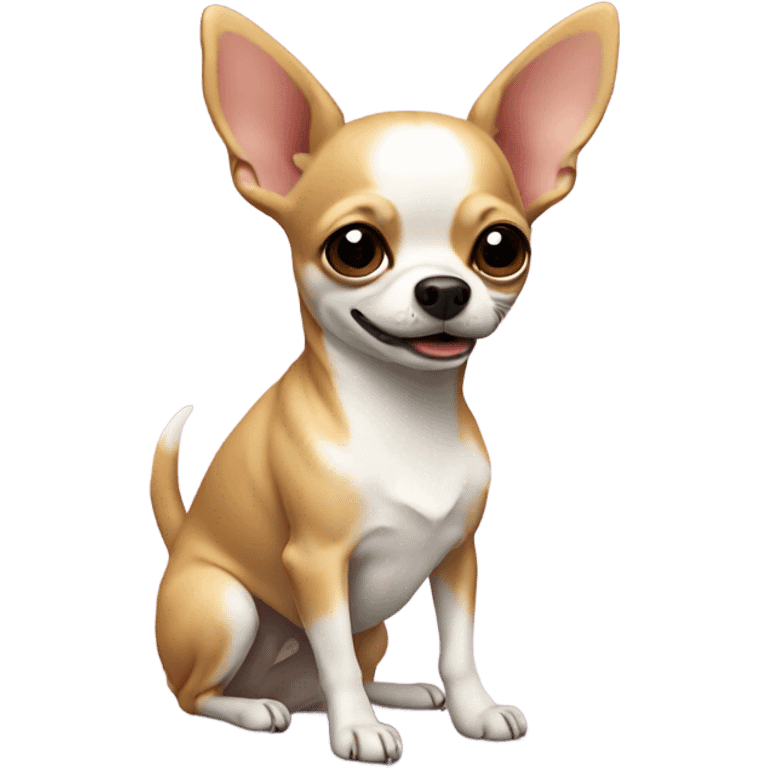 Chihuahua playing cards emoji