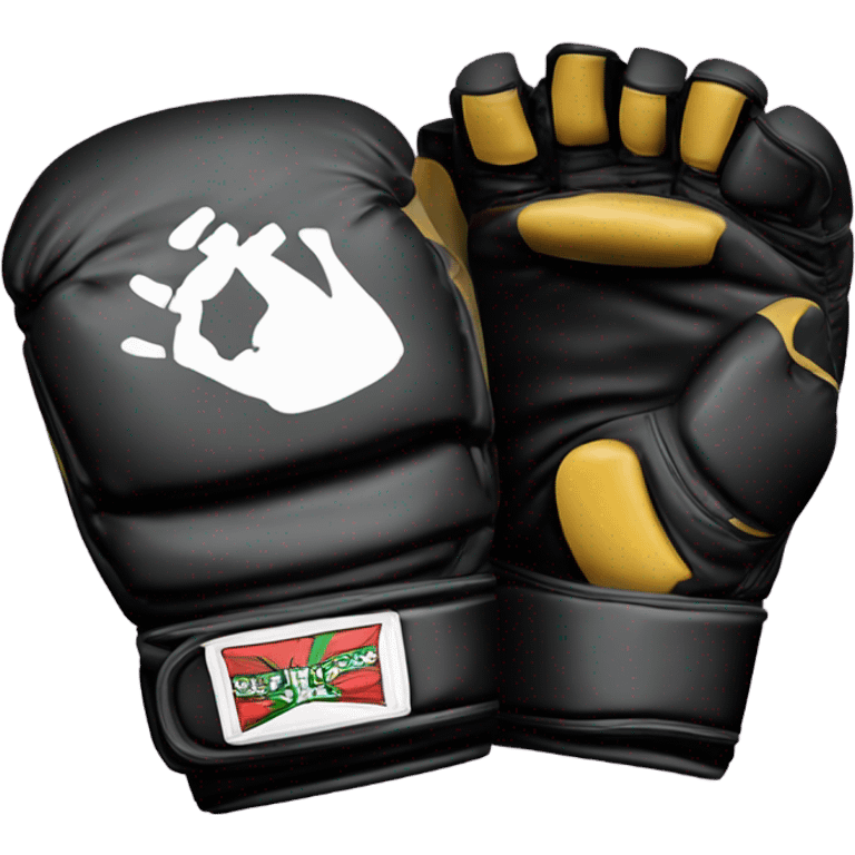 mixed martial arts glove emoji