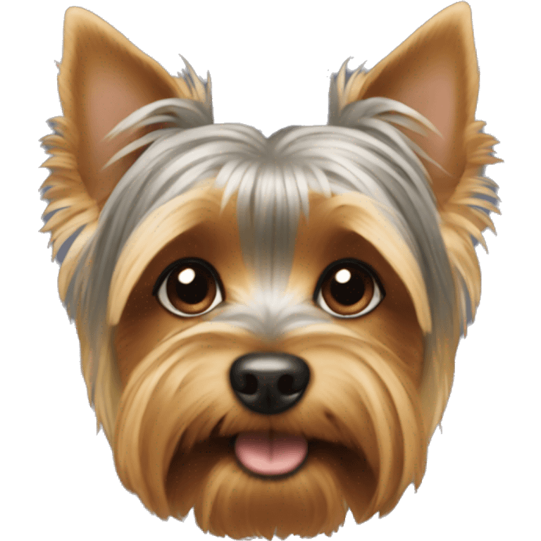 yorkie dog emoji