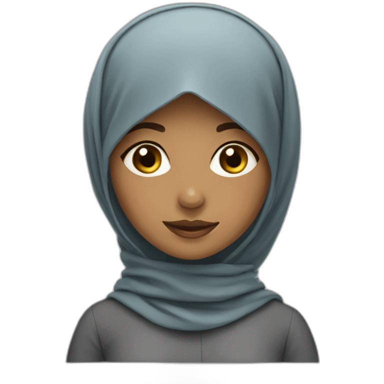 Hijab girl emoji