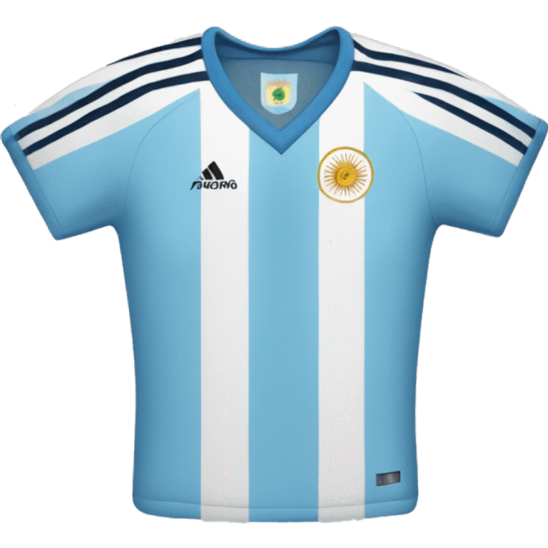 Argentina soccer jersey emoji