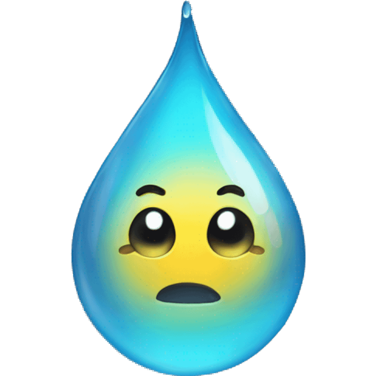 Water drop emoji