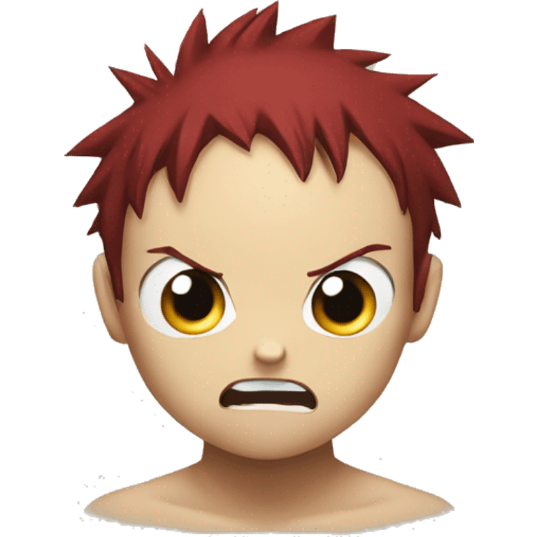 Gaara shocked  emoji