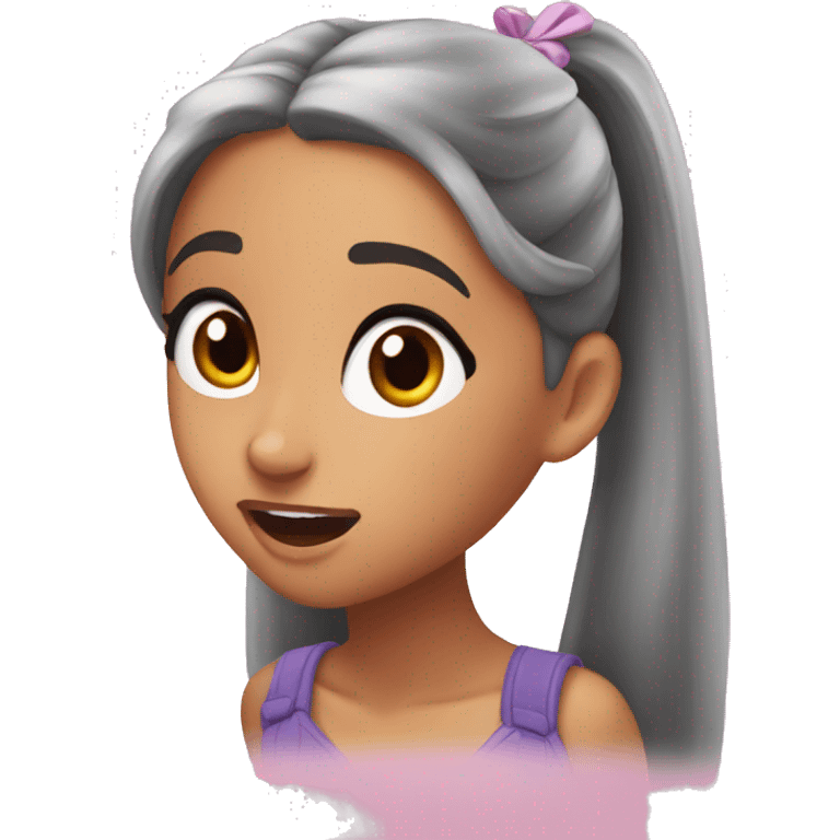 ariana grande surprised emoji