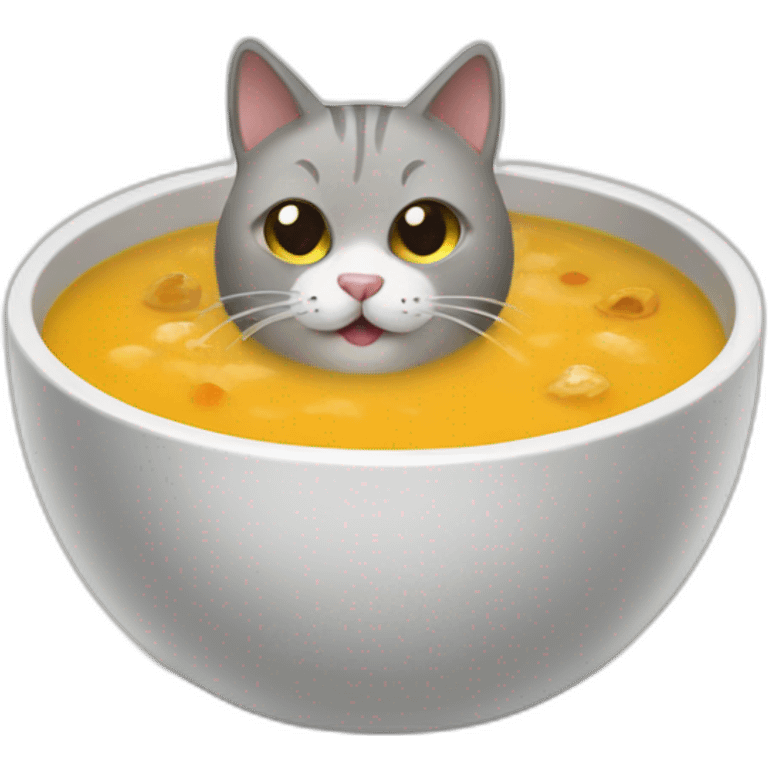 cat soup emoji