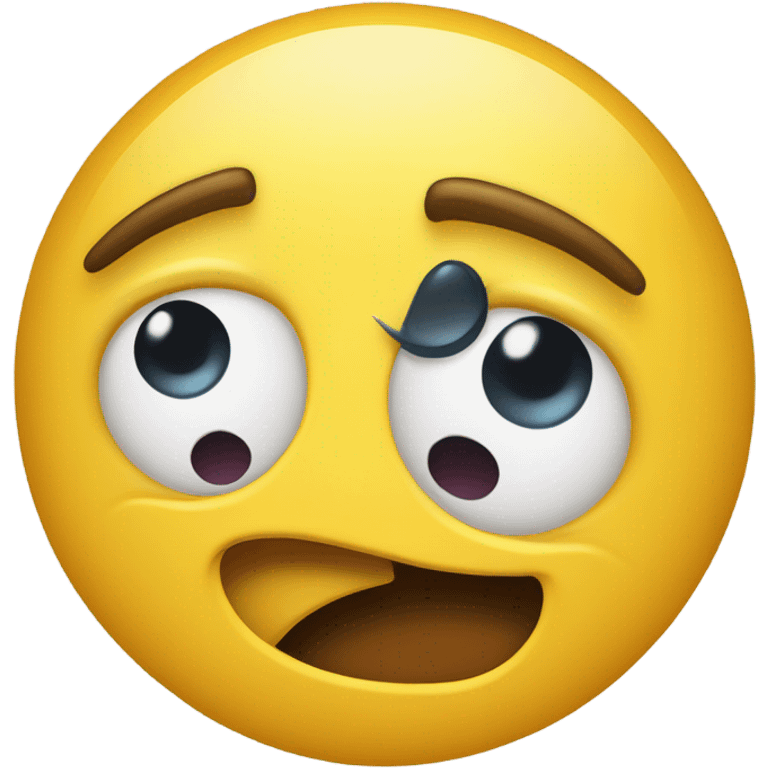 Disturbed dizzy smiley emoji emoji