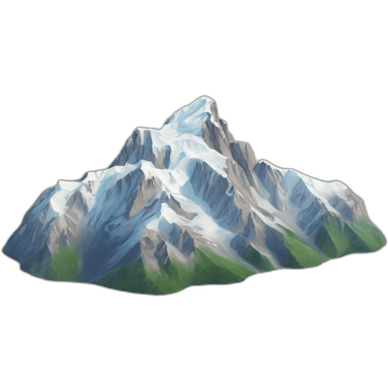 Mont Blanc emoji