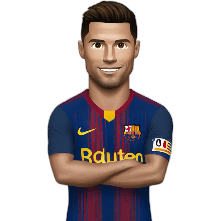 Ronaldo messi  emoji