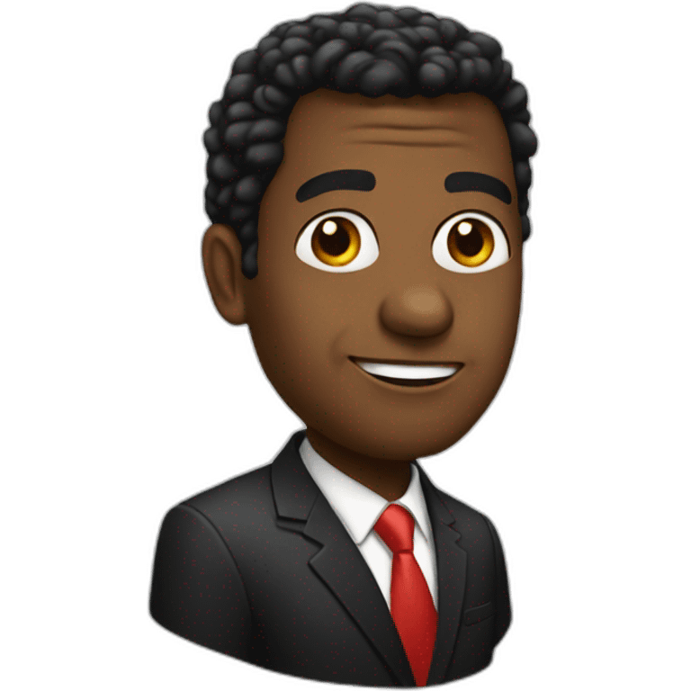 Black trump emoji