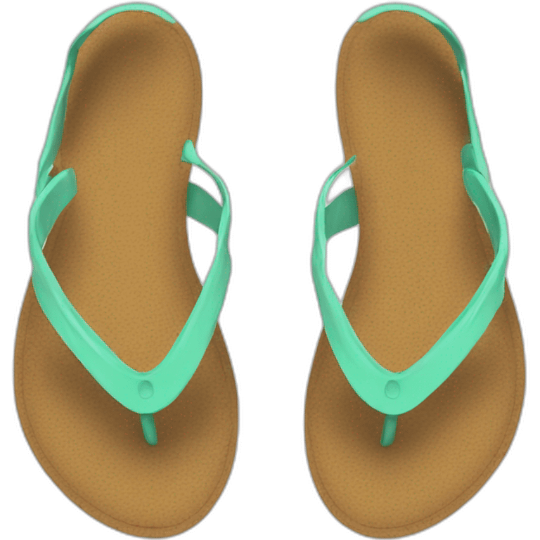 flip flop sandal emoji