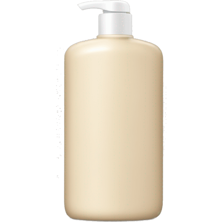 hair shampoo and conditioner bottle beige emoji