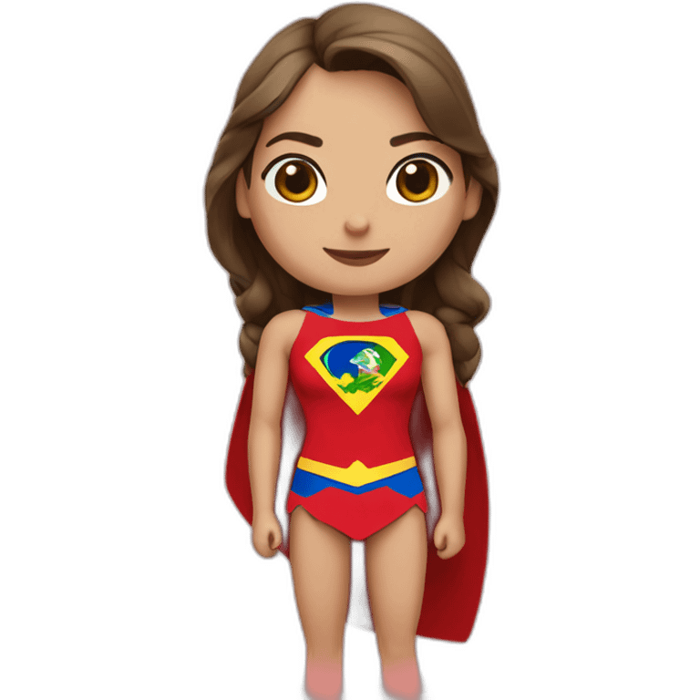 supergirl Of THE Pará Brazil emoji