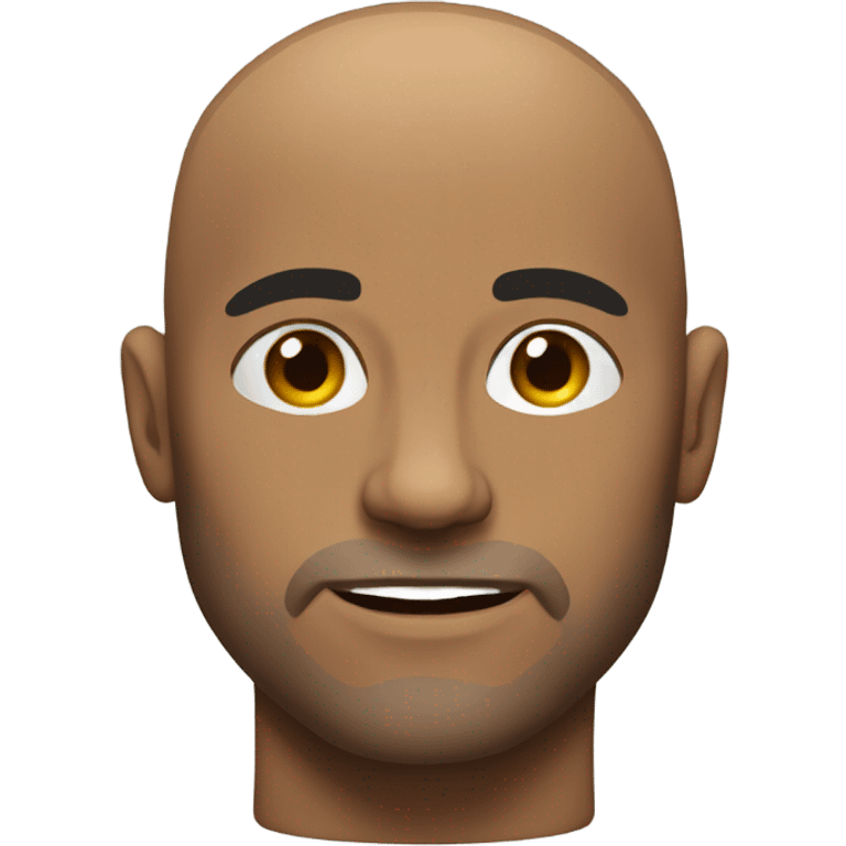 bald strong man emoji