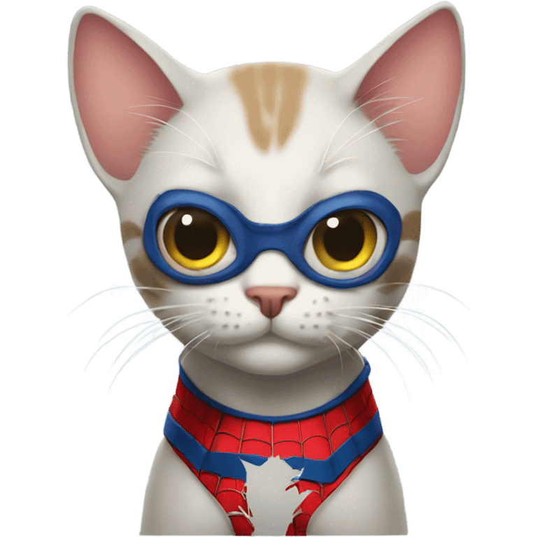 spider man cat emoji