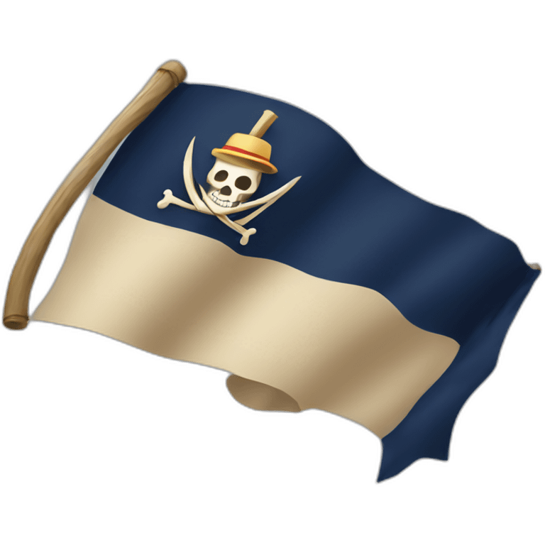 Strawhat flag emoji