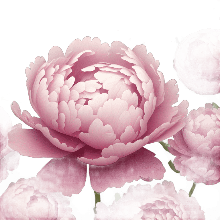 Peony  emoji