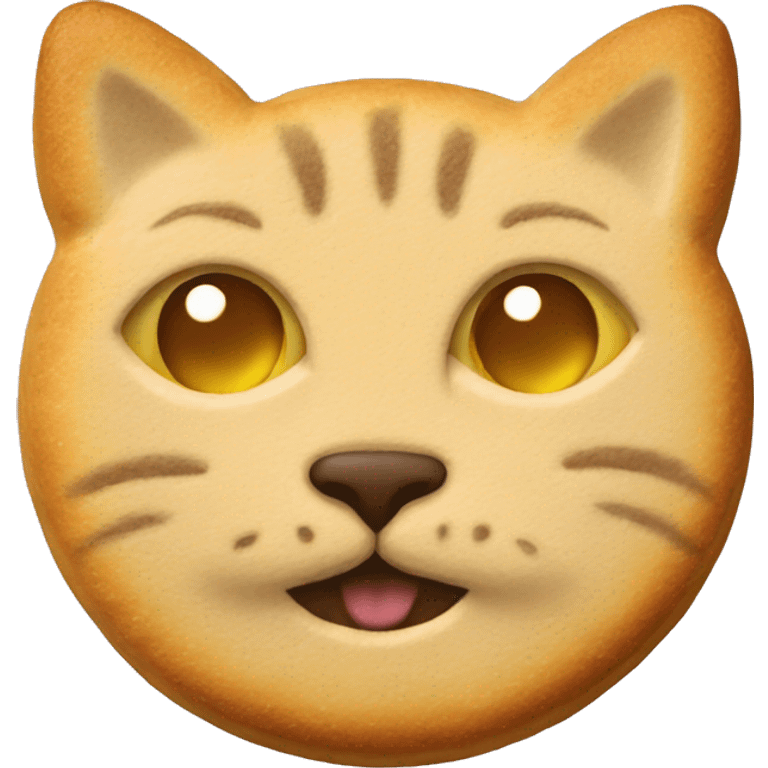 cat biscuit  emoji