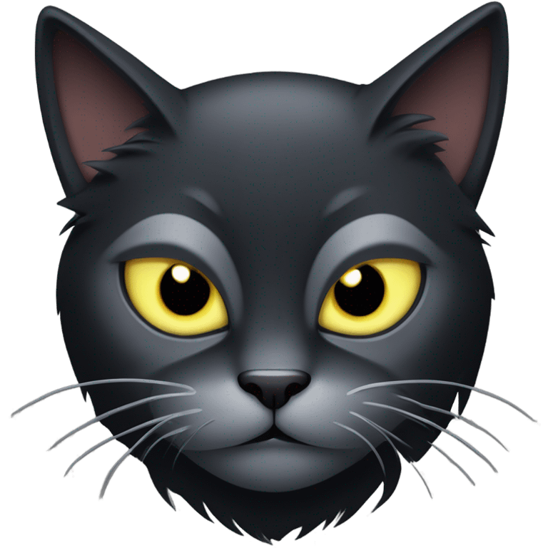 Evil cat emoji