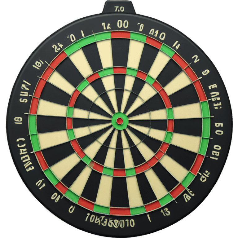 Dart board emoji