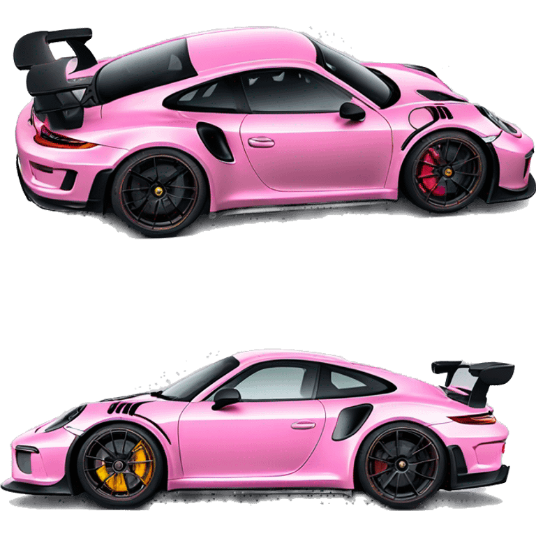 pink 911 gt3 rs emoji