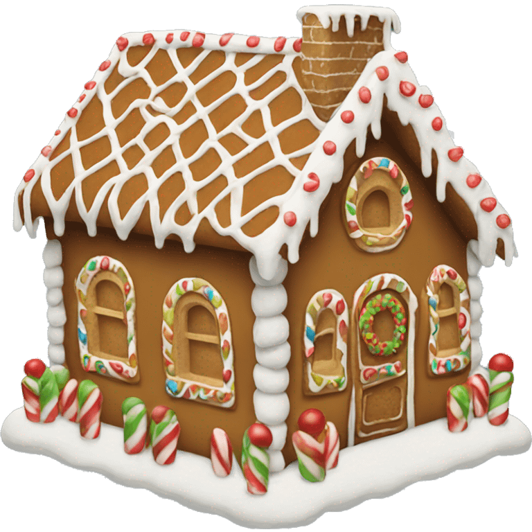 gingerbread house  emoji