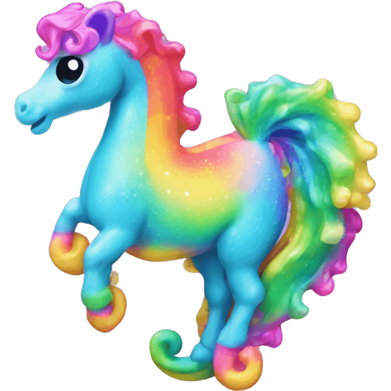 Lisa frank sea horse  emoji