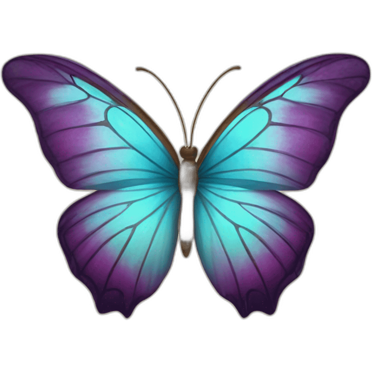 Mariposa que forma una psique de psicologia emoji