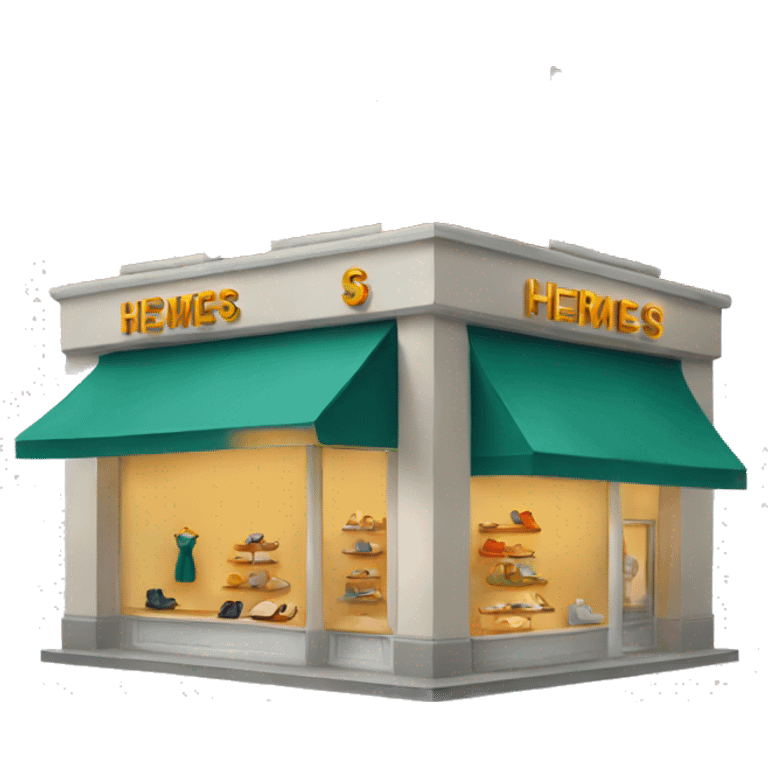 Hermes boutique emoji